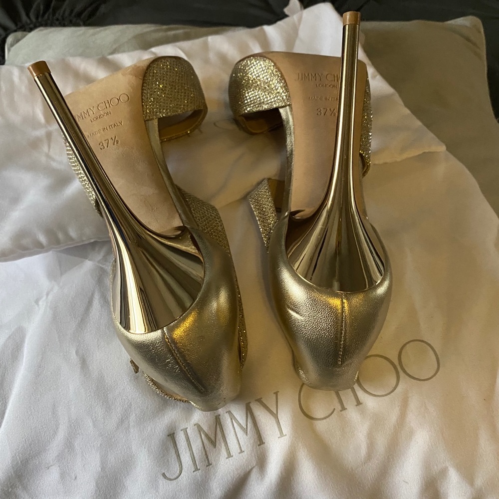 strappy jimmy choo heels